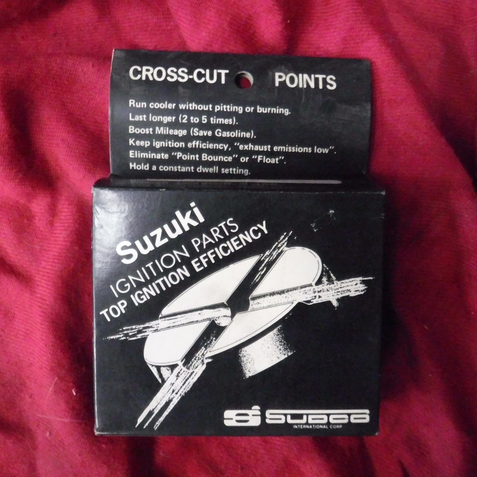 New Sudco Suzuki GS550 GS750 Kokusan Points & Condenser Tune Up Kit