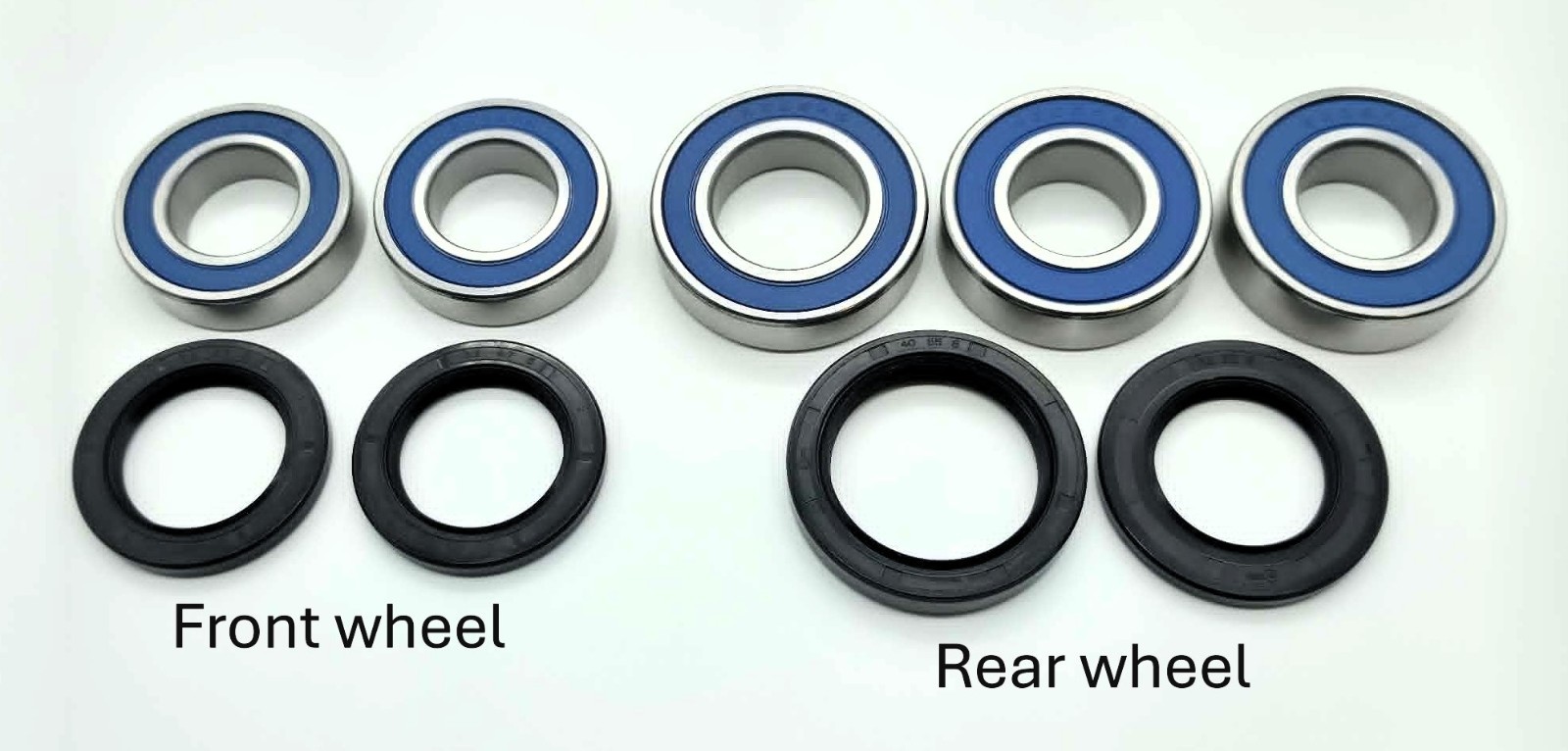 Kawasaki ZX636 Ninja ZX-6R 2003-2024 Front and Rear Wheel Bearings And Seals