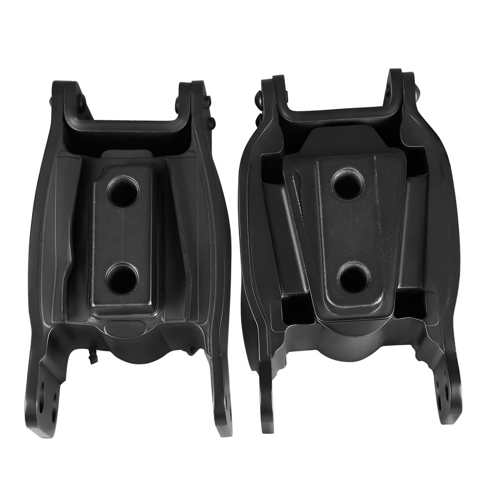 2PCS Front & Rear Isolators Engine Motor Mount for 1991-2017 Dyna FXD/FXDWG