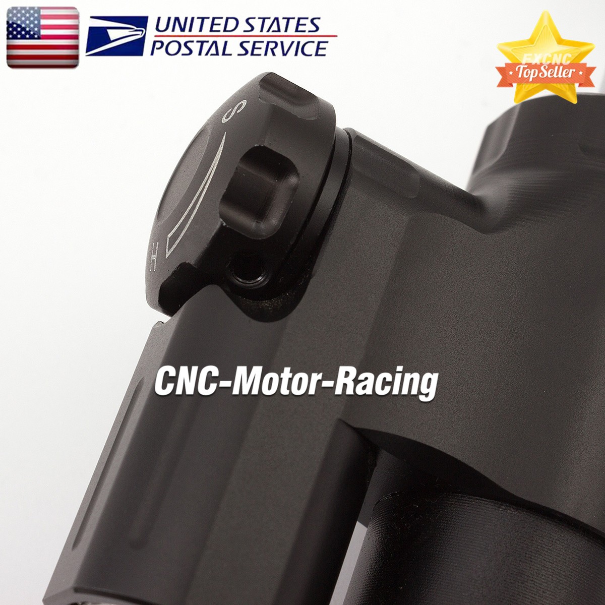 CNC 290mm Long Steering Damper Stabilizer Linear Adjustable Motorcycle Aluminum