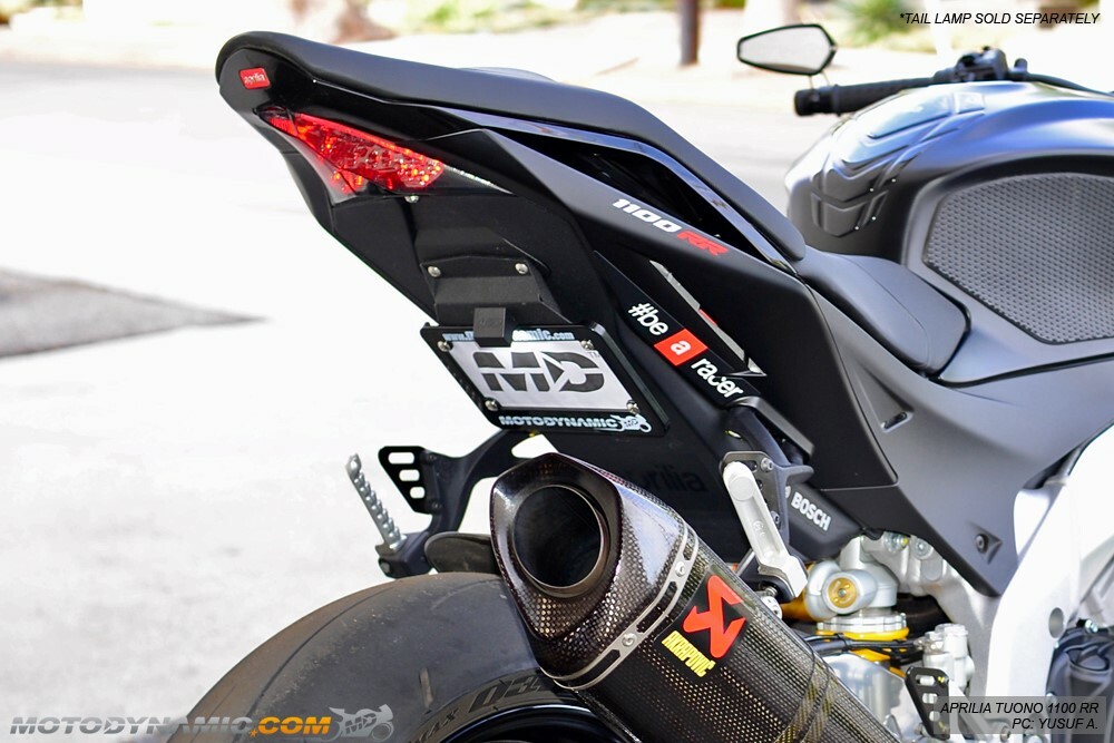 Fender Eliminator Low Profile Tucked Fits 2009-2020 Aprilia RSV4 11-20 Tuono