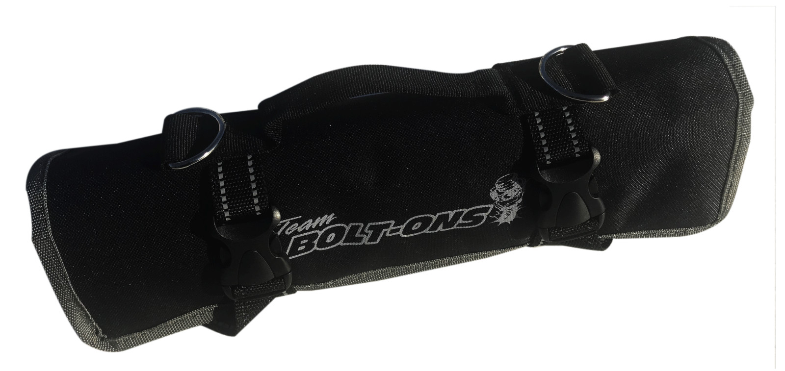 Roll Up Tool Bag Organizer Off Road UTV ATV Mechanic Wrench Storage Black Grey