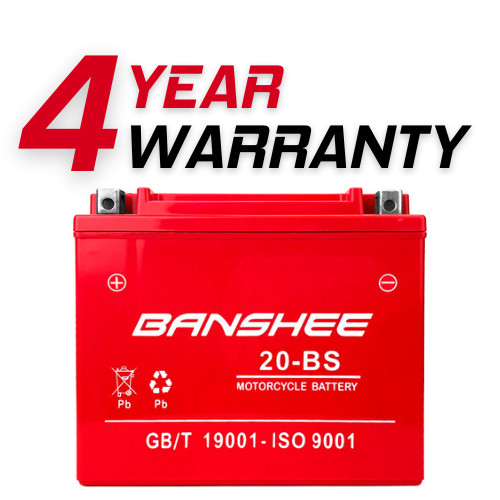 Banshee Replacement YTX20-BS Battery – High Performance Power Sports, AGM