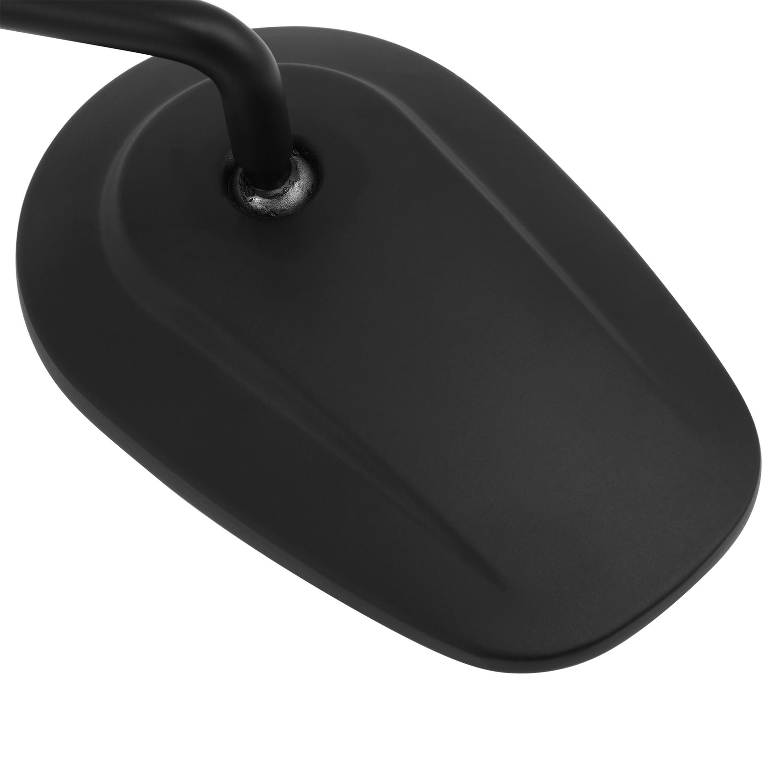 Matte Black Rear View Mirrors Fit For Harley Davidson XL1200L XL883 XL Sportster