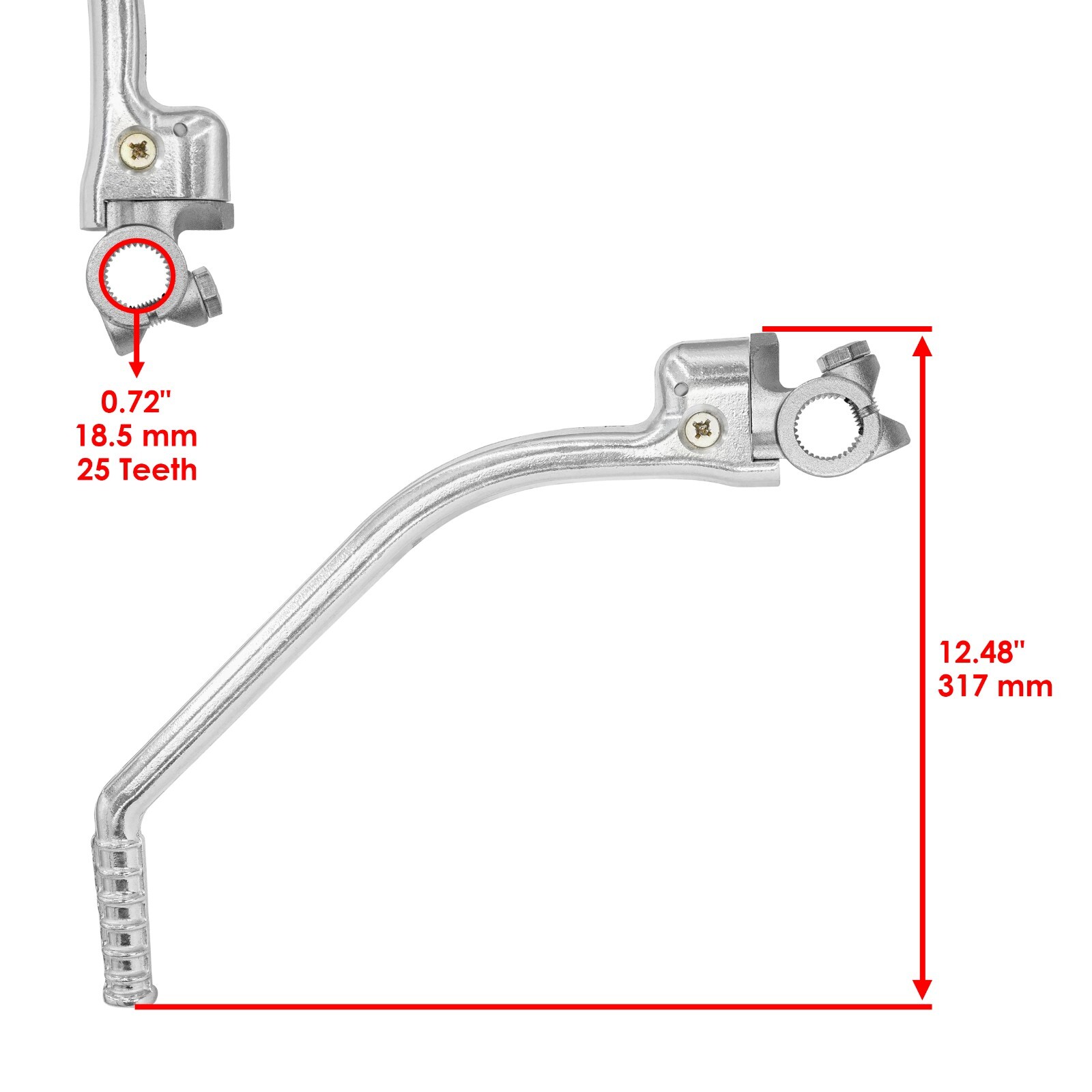 Kick Start for Honda XR600R XR 600R 1987-2000 Kick Starter Lever Shaft Pedal
