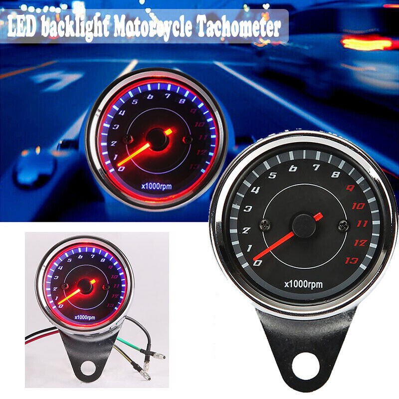 Tachometer For Kawasaki Vulcan 500 / 800 / 900 / 1500 / 1600 / 1700 / 2000 ect.