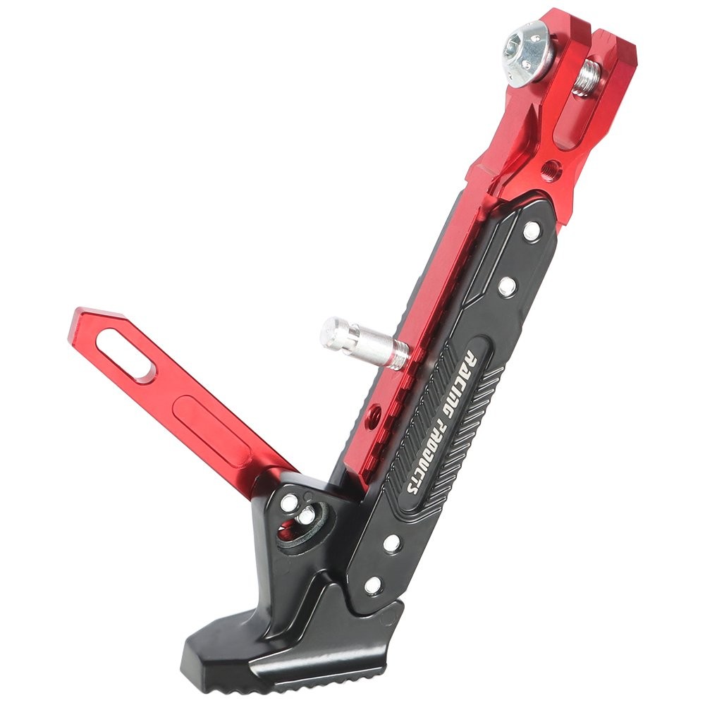 Motorcycle CNC Aluminum Alloy Kickstand Foot Side Support Kick Stand Adjustable