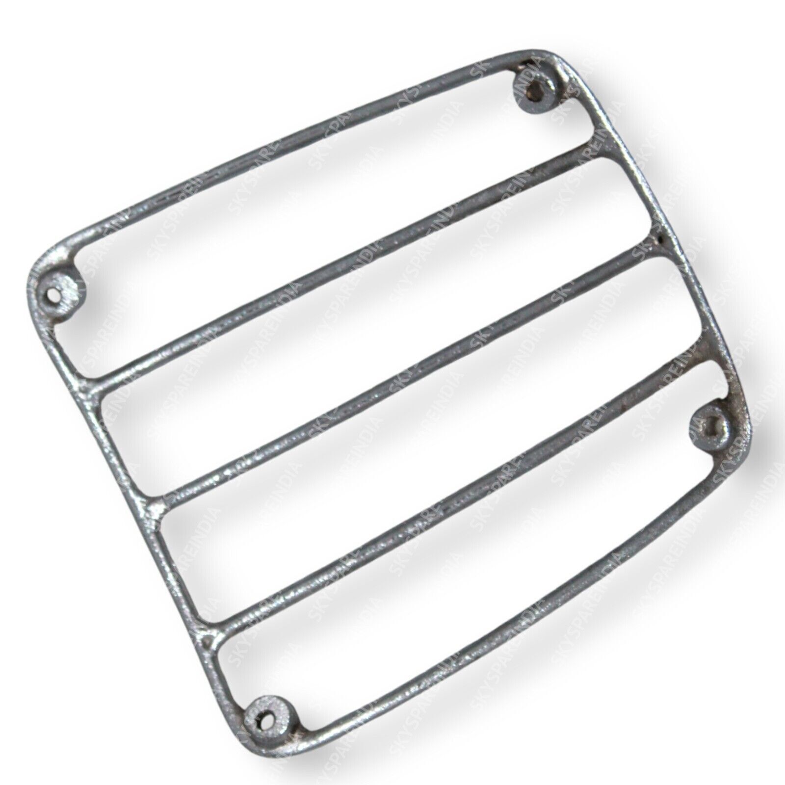 Petrol Fuel Gas Tank Grill Brass Chrome Compatible With Royal Enfield Old Model