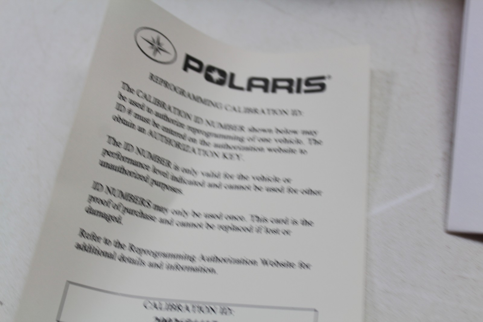 NEW Genuine 2013 Polaris Ranger 900 XP Speedkey Kit OEM # 2879290