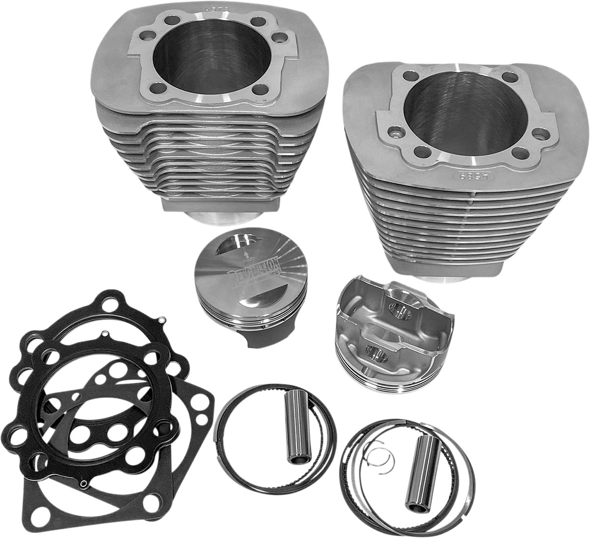 Revolution Performance Monster Big Bore Kit 109″ Natural Silver #RP201-215W