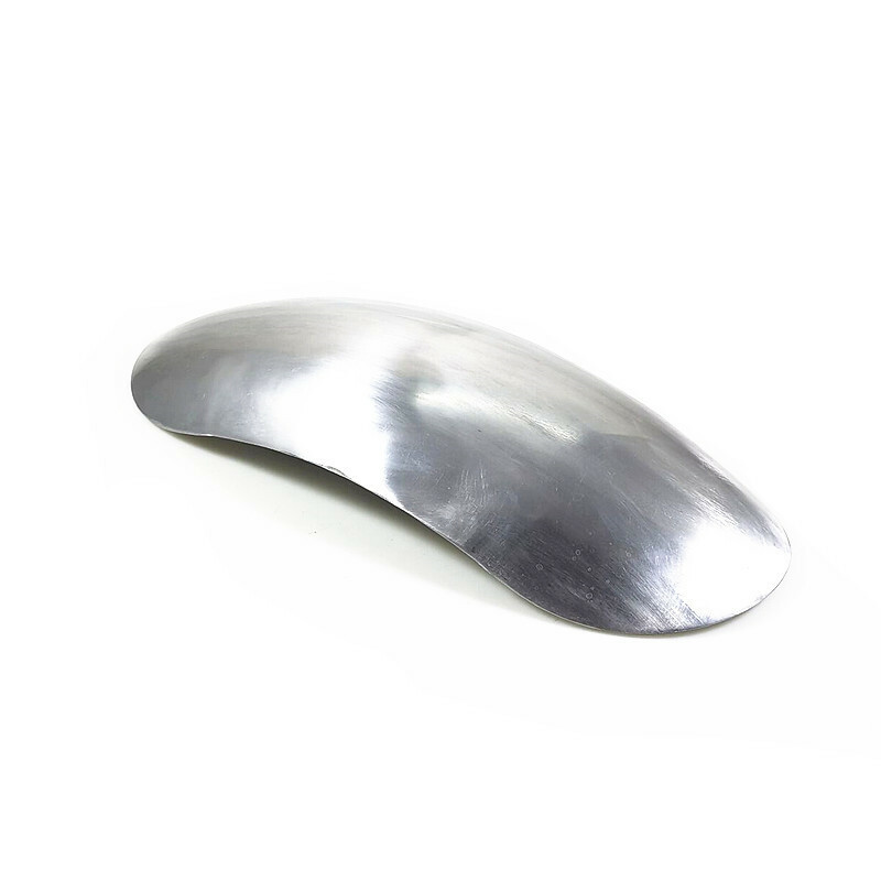 Motorcycle Unpainted Silver Short Mudguard Front Fender Mud Guard Cafe Racer ATV
