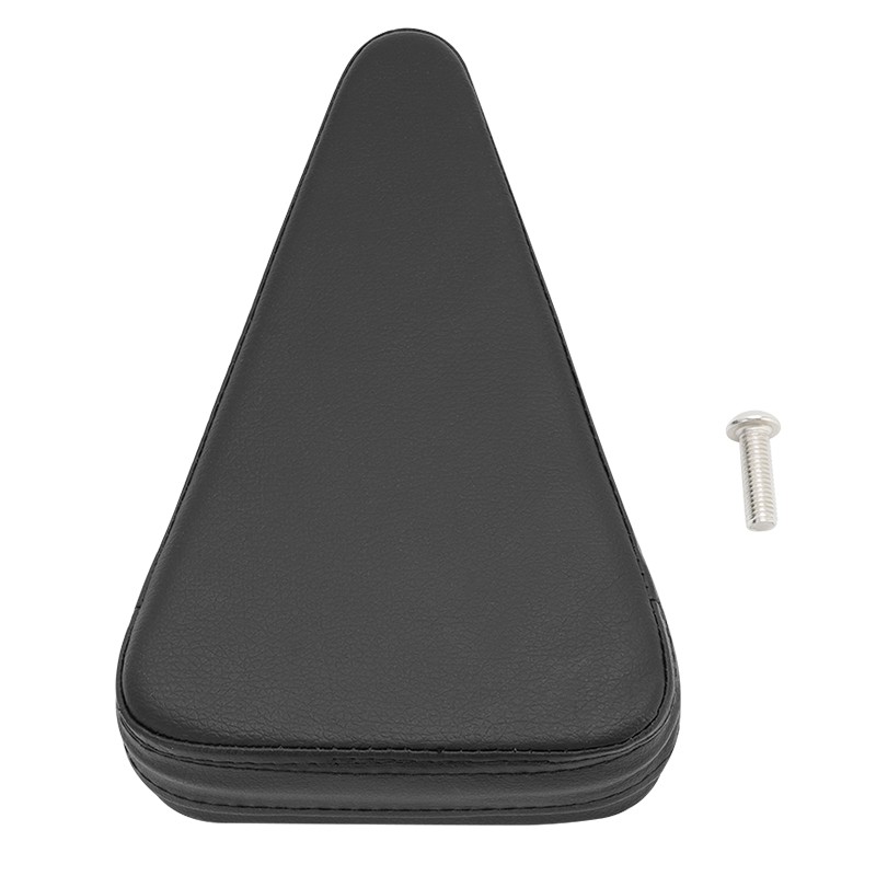 Passenger Backrest Sissy Bar Cushion Pad For Harley Honda Suzuki Universal