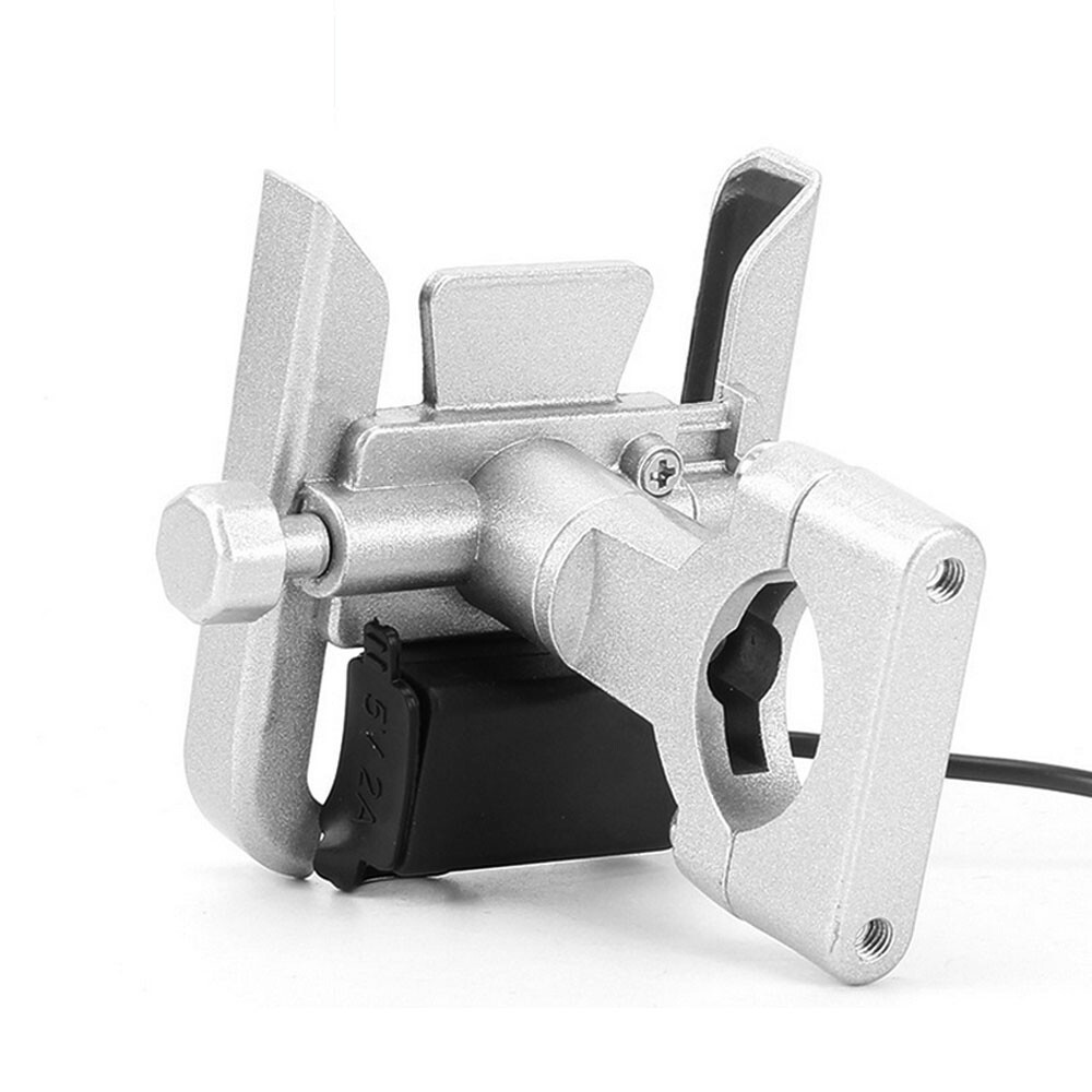 1x Motorcycle Cell Phone Holder Handlebar Installation For GPS/Mobile Phone/MP4