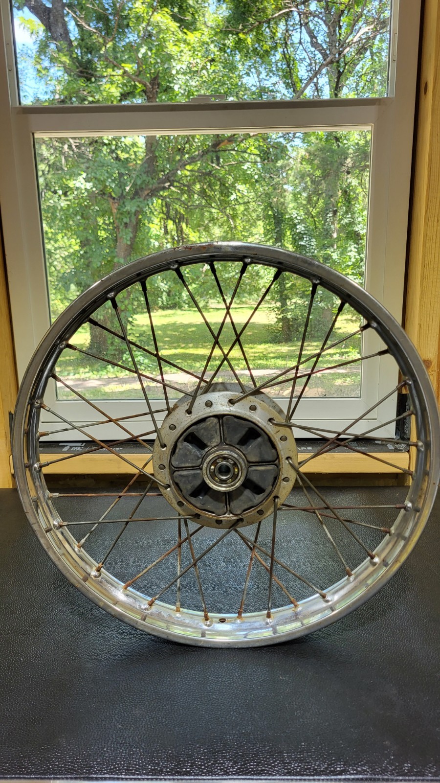 1969-1974 Honda CT90 K1-K5 OEM Rear Wheel Rim 17×1.4 42701-102-794