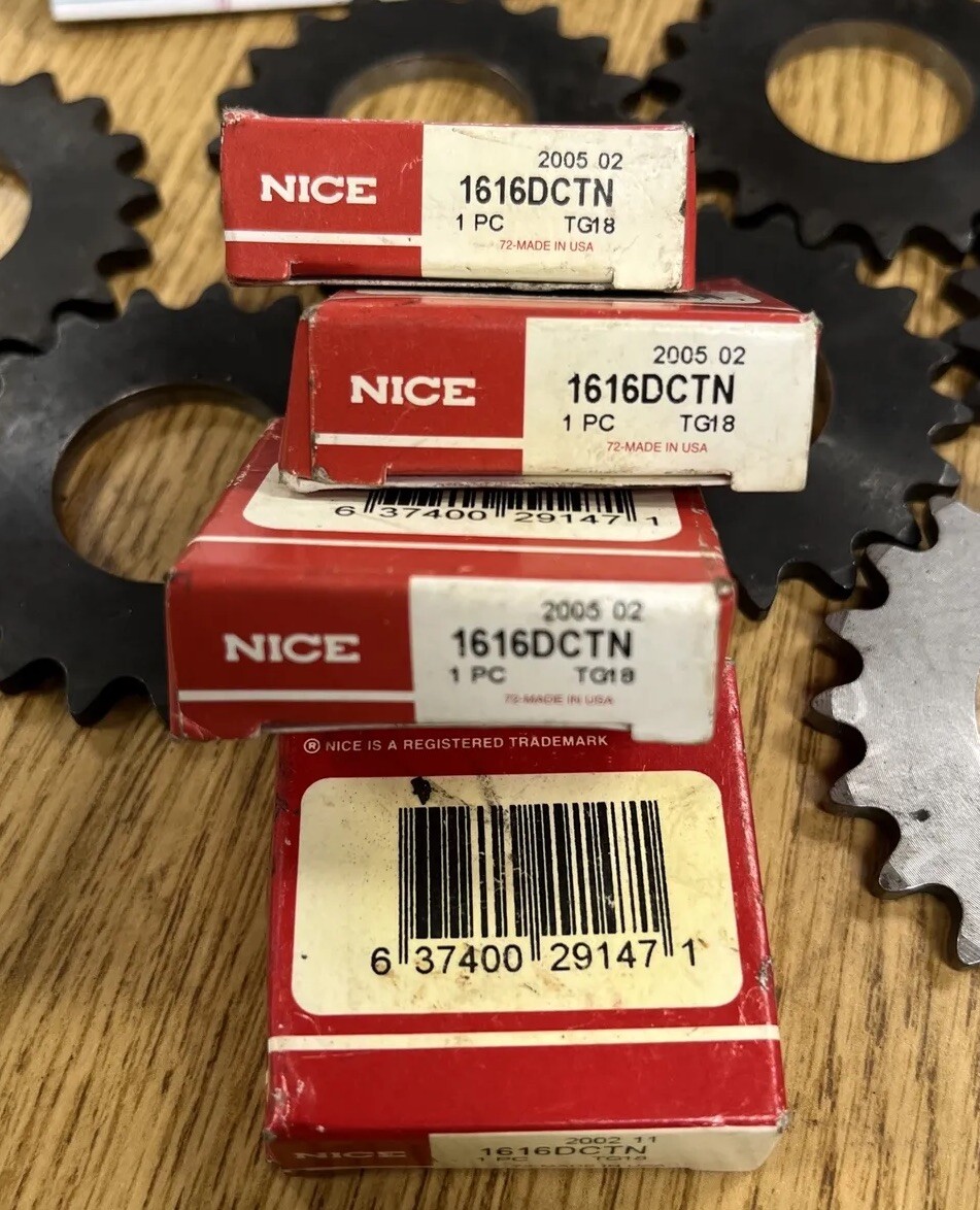 Lot Of Mixed 35-19 IDLER SPROCKET 19 TOOTH ROLLER CHAIN 1616dctn 3519