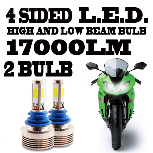 LED HEADLIGHT BULB KAWASAKI NINJA ZX6R YEAR 09,10,11,12,2009,2010,2011,2012