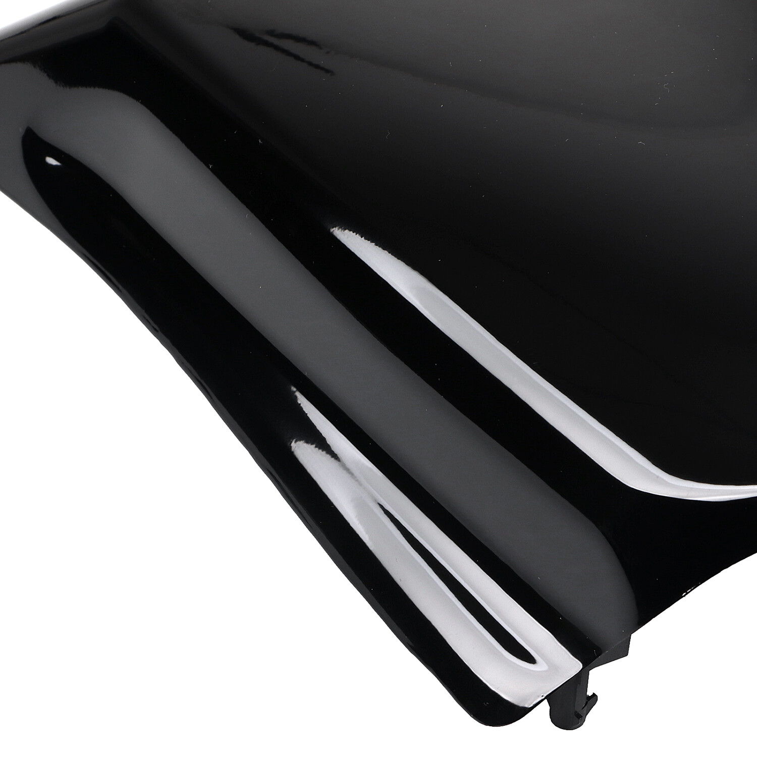 Black Stretched Side Covers For Harley 97-07 Electra Glide Road King FLHR FLHX