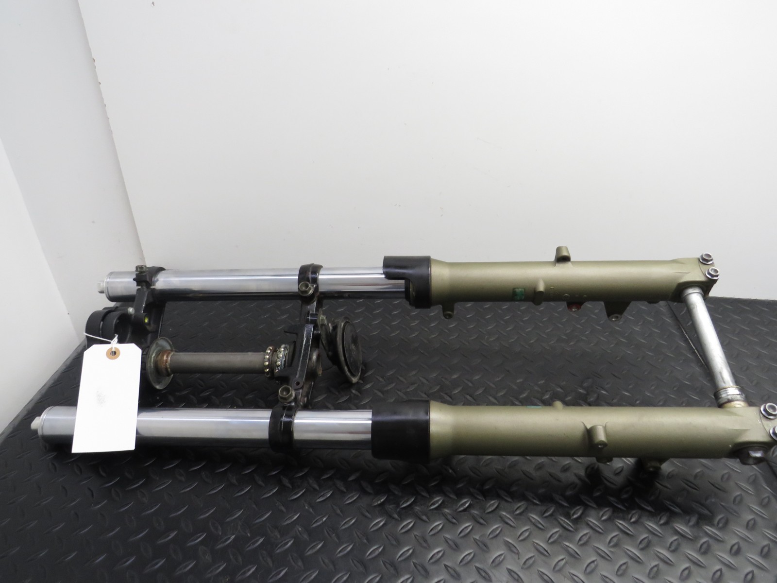 01-06 HONDA CBR 600 F4I CBR 600F4I OEM FRONT FORKS FRONT END TUBES TREES NICE!!