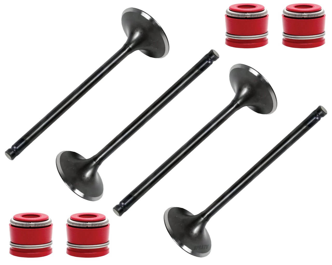 2007 Suzuki RMZ450 Stock Replacement Kibblewhite Intake Exhaust Valves RED Seals