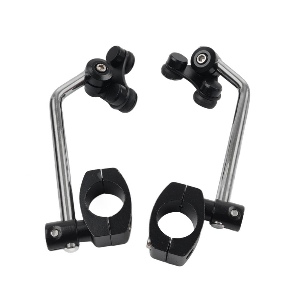 1 Set Universal Motorcycle Windshield Mounting Hardware Kit Metal For 25MM Bars