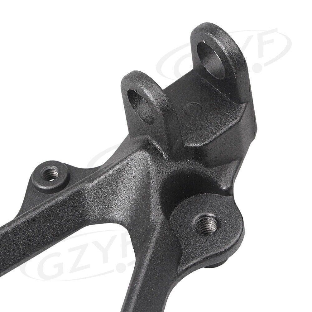 Front Footpegs Footrests Bracket Kit For Kawasaki Ninja ZX6R 05-08 Driver Rider