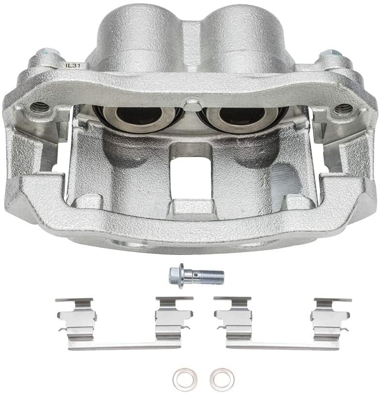 Rear Drilled Rotors Calipers Brake Pads for 2006-2019 Express Savana 2500/ 3500