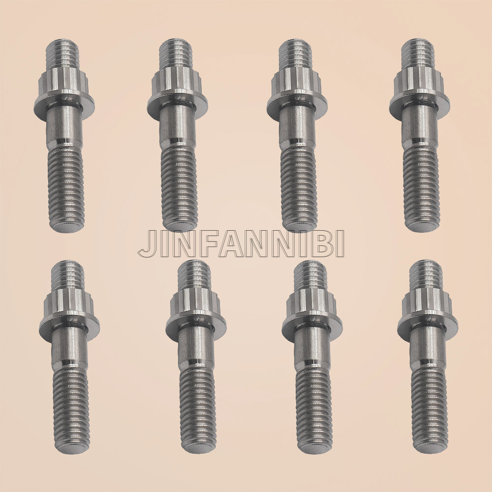 Exhaust Studs Muffler Bolts Nuts Gasket Kit for Yamaha YZF R6 YZF R6S 2006-2020