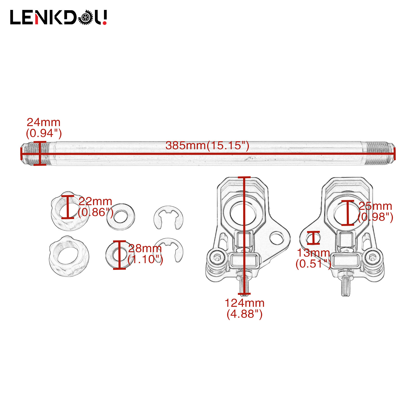 Motorcycles Rear Bearing Axle Adjuster Kit For Harley Touring Electra Road Glide