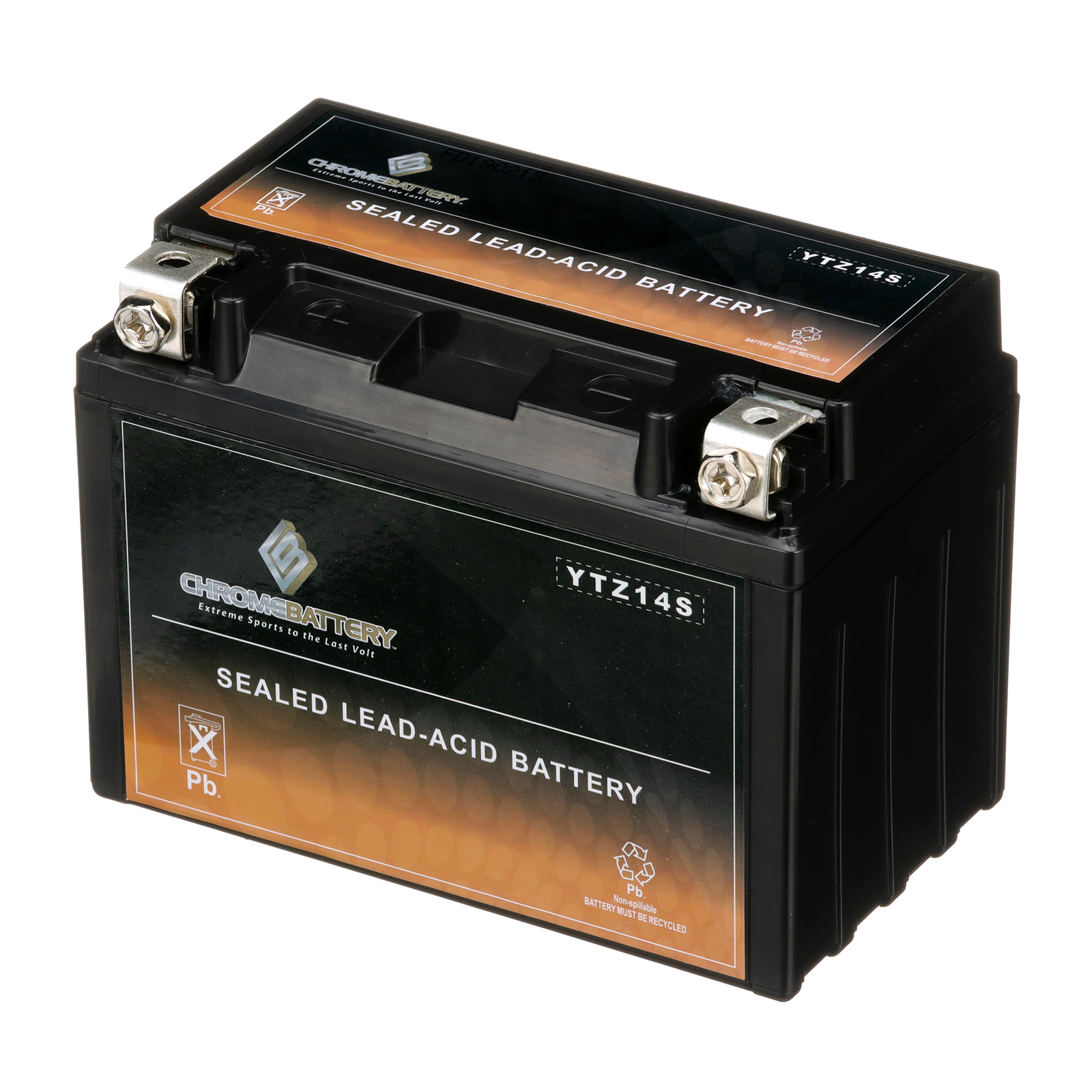 YTZ14S Rechargeable Battery SEALED AGM UPGRADE for HYB16A-B HYB16A-A