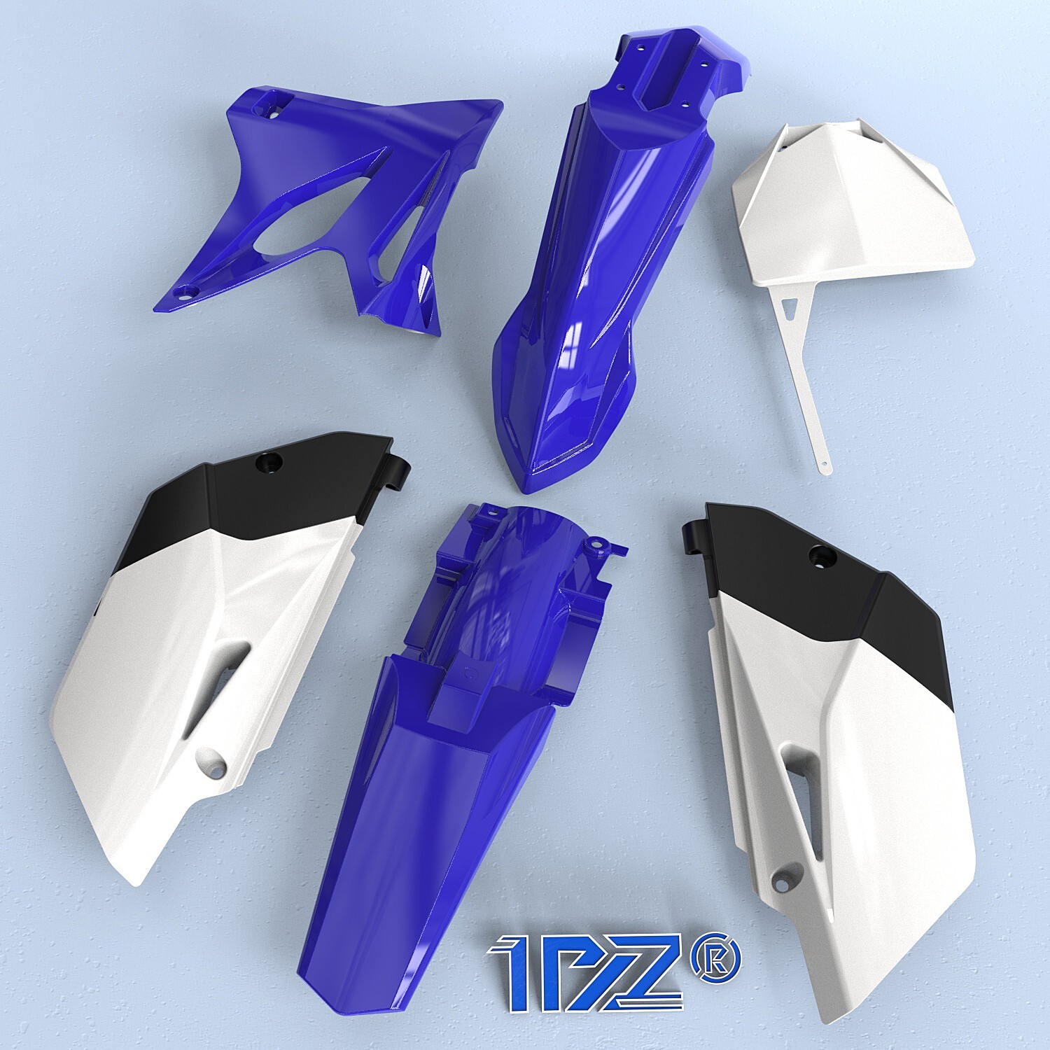 Complete Plastics Fender Kit For Yamaha YZ85 2002-2014 Body Side Cover Fairing