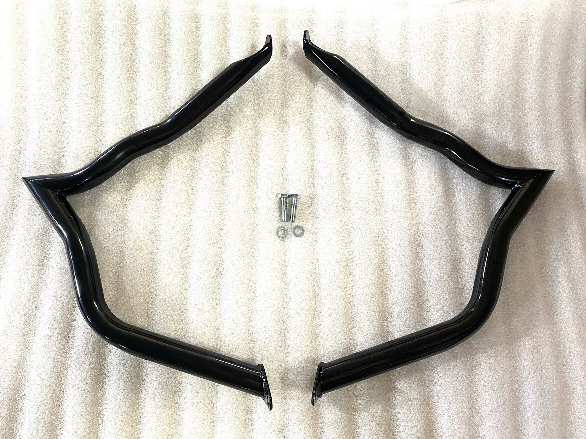 Front Protect Engine Guard Highway Crash Bar For 20-25 Indian Challenger BLACK