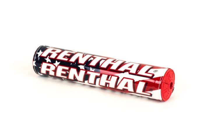 Renthal SX Crossbar Pad P319 9.5in White/Green/Black Off-Road