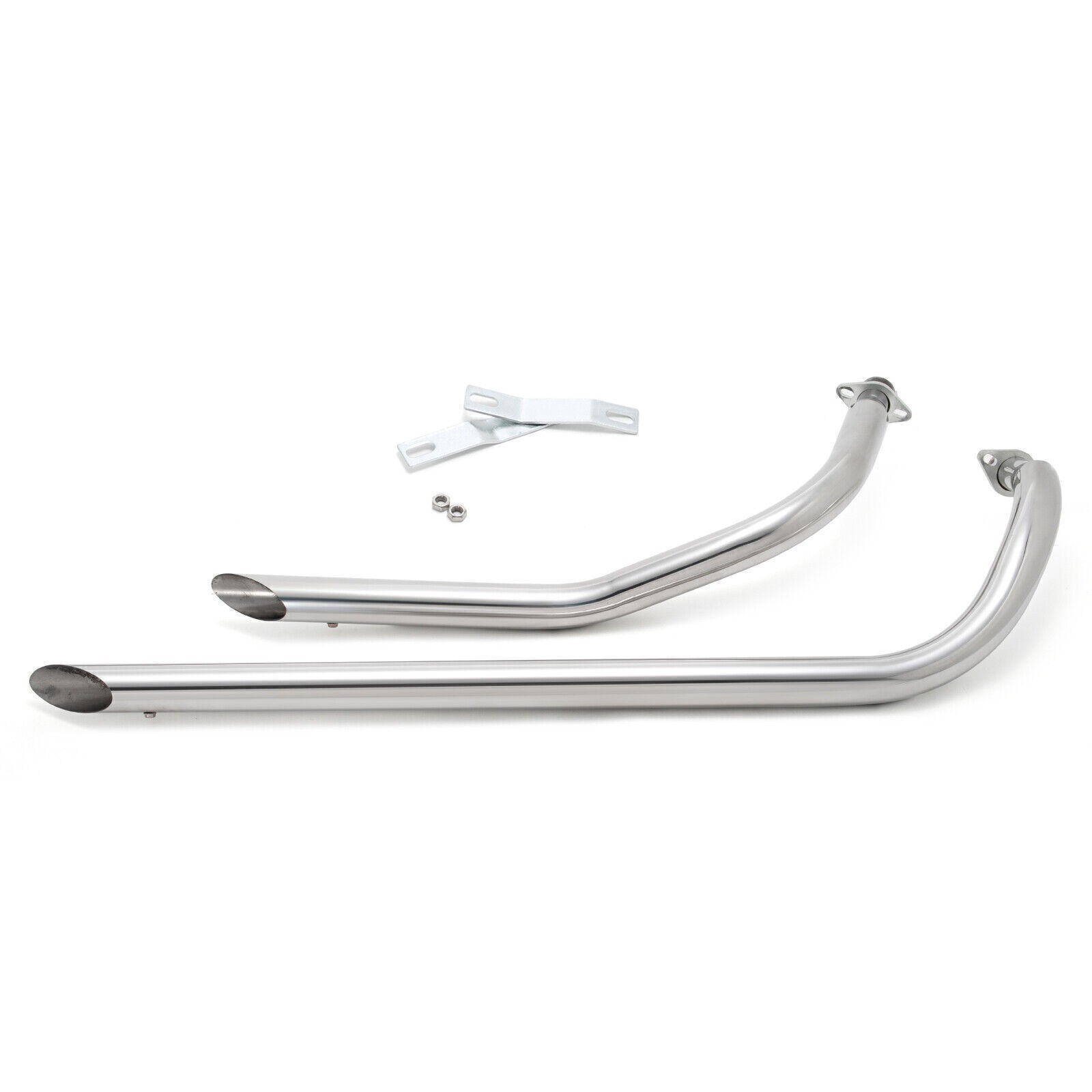 For Honda Shadow Spirit ACE Aero VT750 VT400 Complete Exhaust Pipe & Silencer