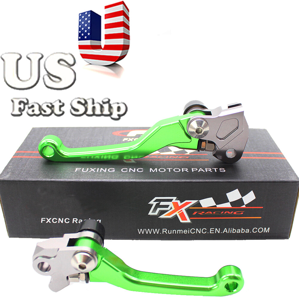 For KDX200/220 KLX125 KLX250 KLX300 KLX400 KX100 CNC Brake Clutch Levers Pivot