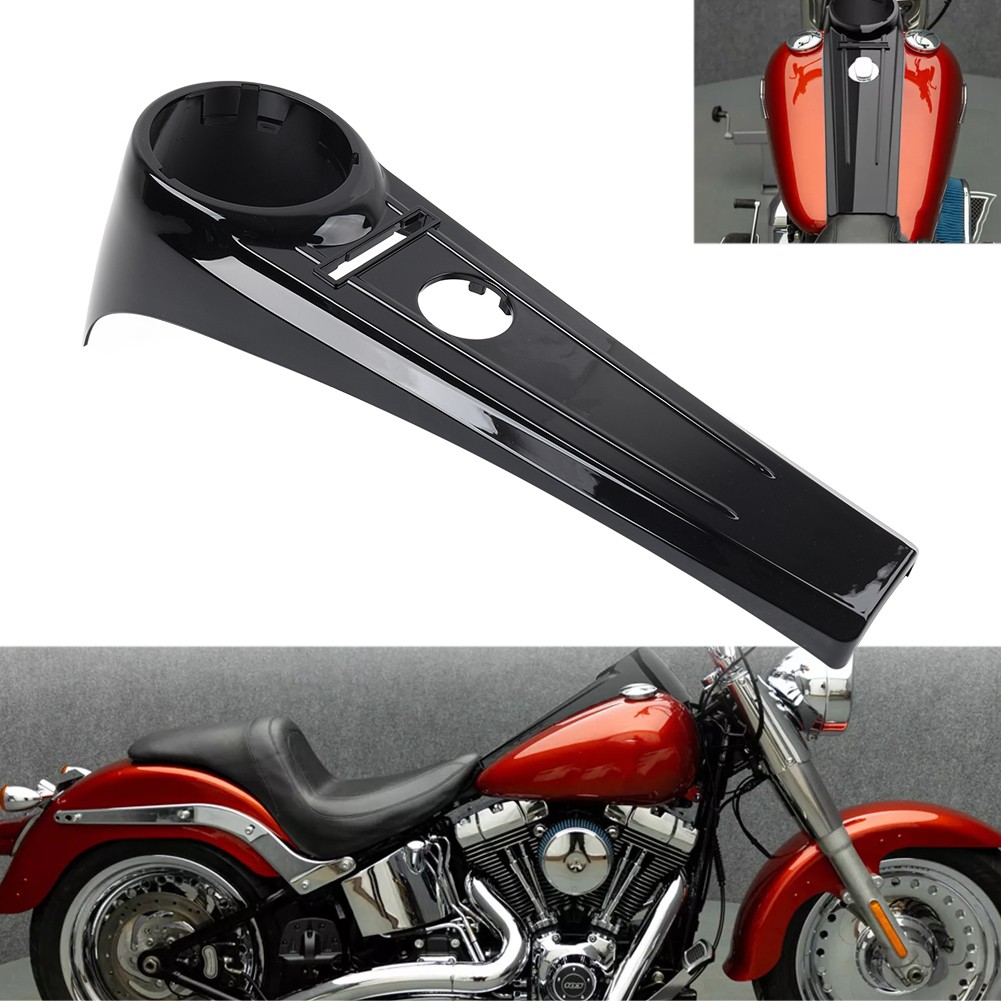 Dash Panel Gas Tank Fuel Cover Trim For Harley Softail Fat Boy 2000-2017