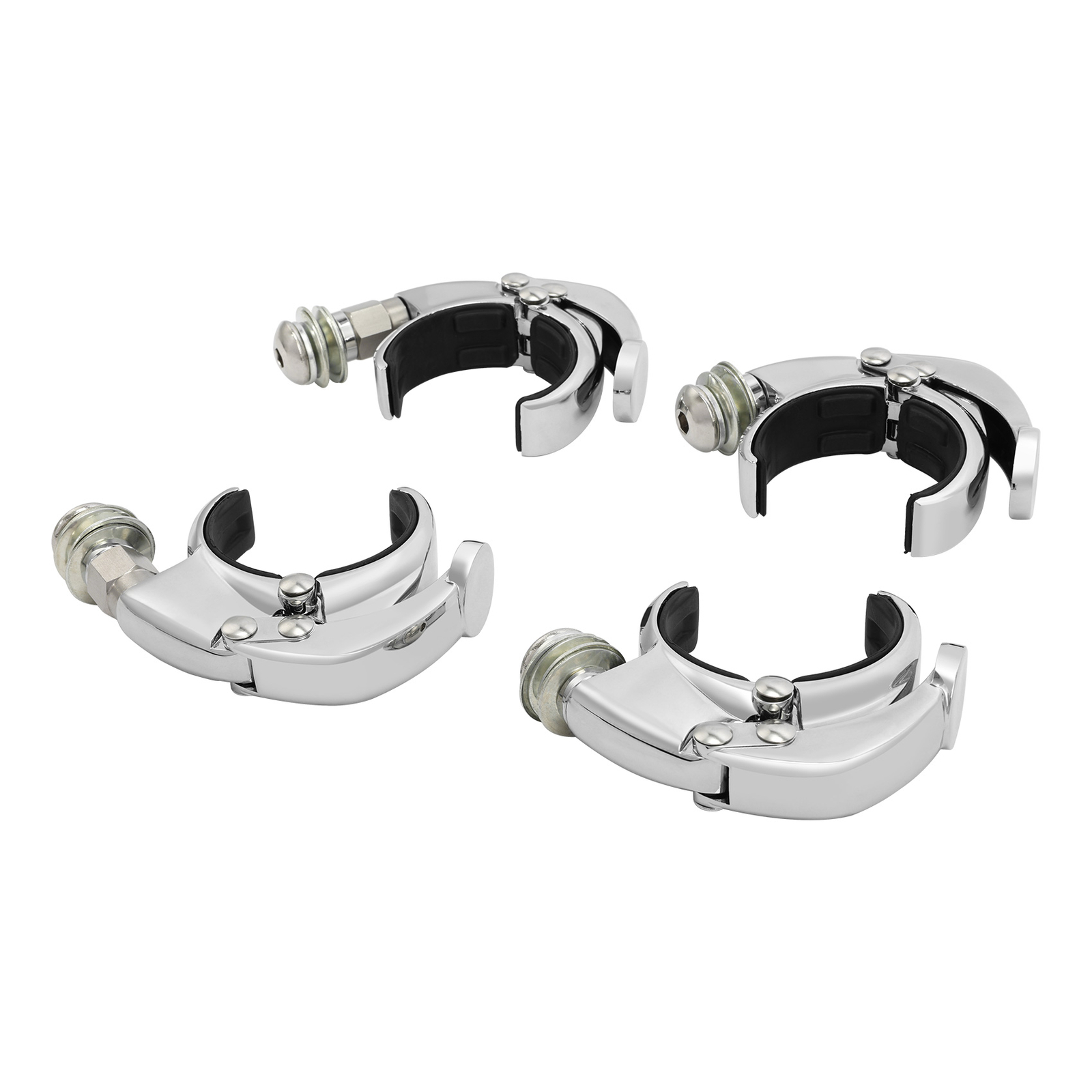 54mm 56mm Quick Release Windshield Clamps For Harley Sportster S RH1250S 21-24