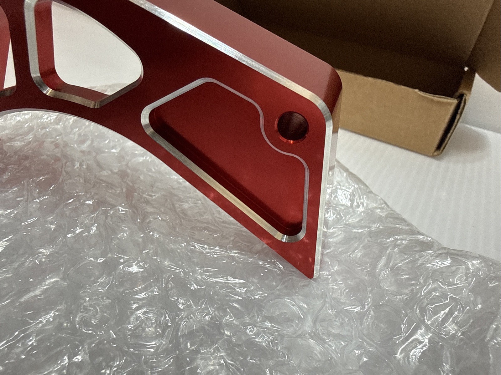 Canitu Front Red Sprocket Chain Cover Chain Protector for HONDA CRF110 2013-2024