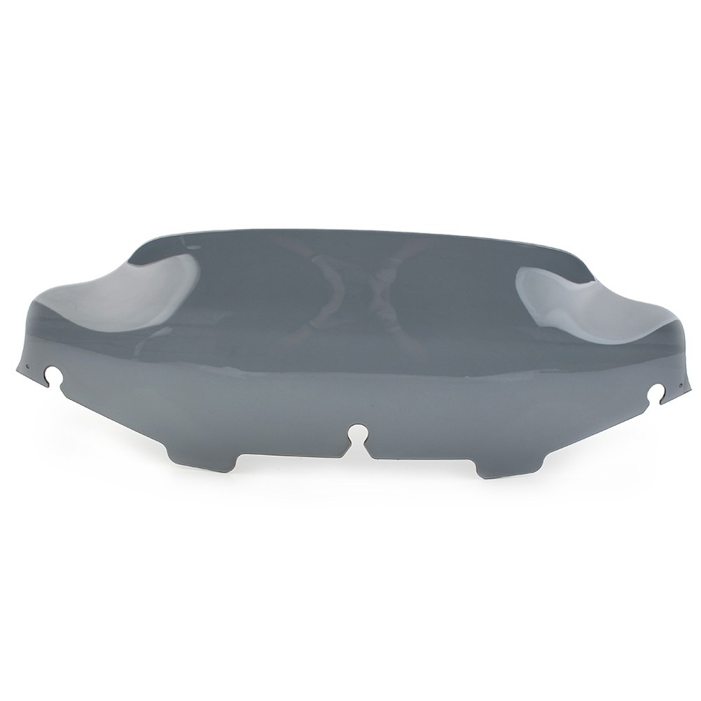 Grey 6″Wave Windshield Windscreen For Harley Touring Electra Street Glide 96-13