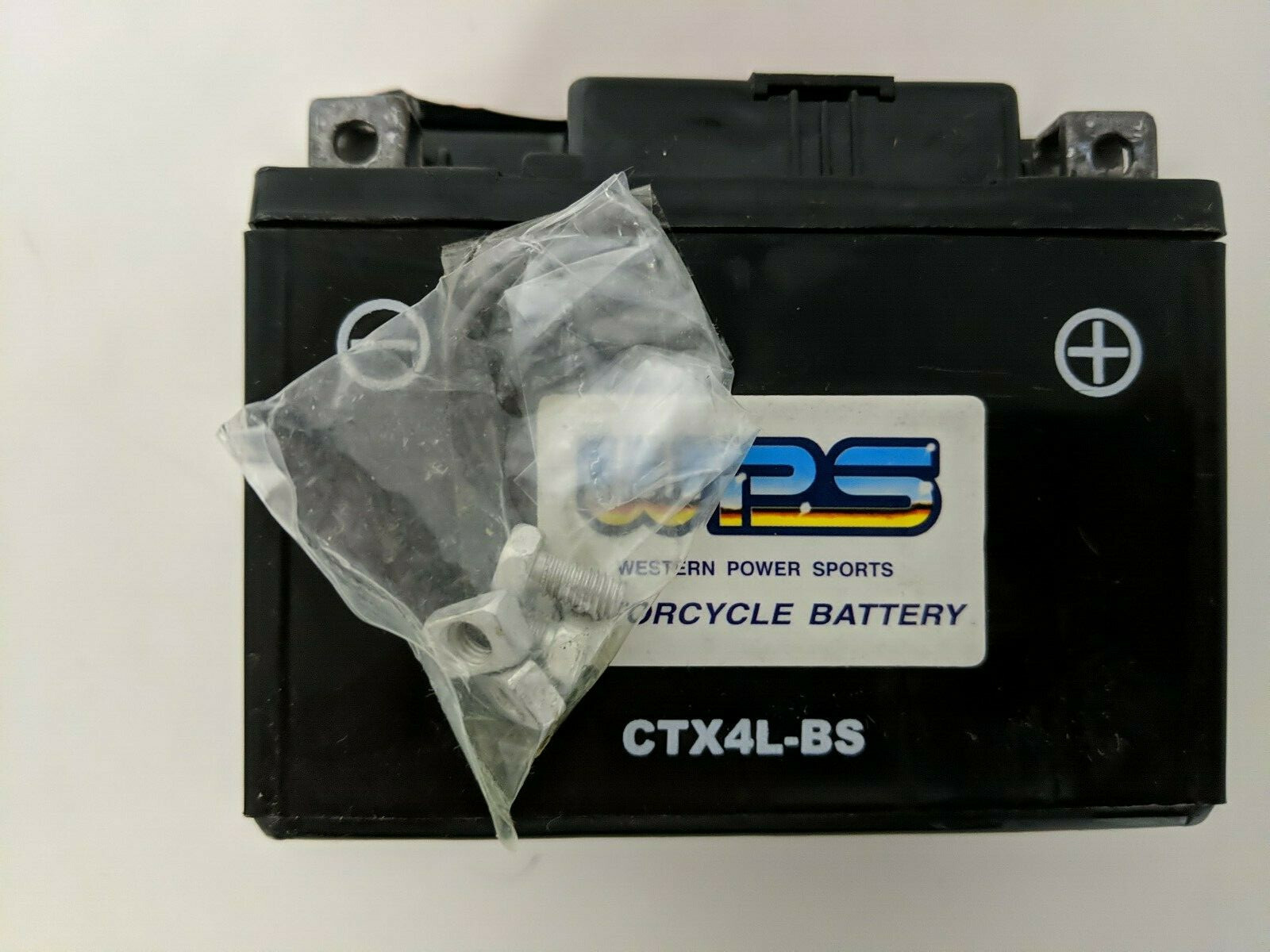 READY TO RIDE BATTERY KIT WPS WESTERN POWER SPORTS CTX4L-BS