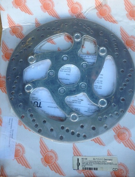 R.S.T 11.5 Inch 2 Piece Front Floating Brake Rotor STAINLESS STEEL Harley TUV