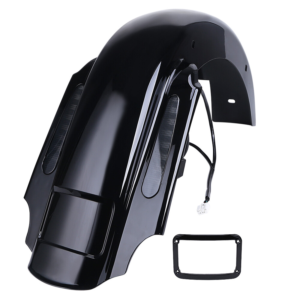 1993-2008 2004 CVO Rear Fender System W/ LED For Harley Road King Street Glide