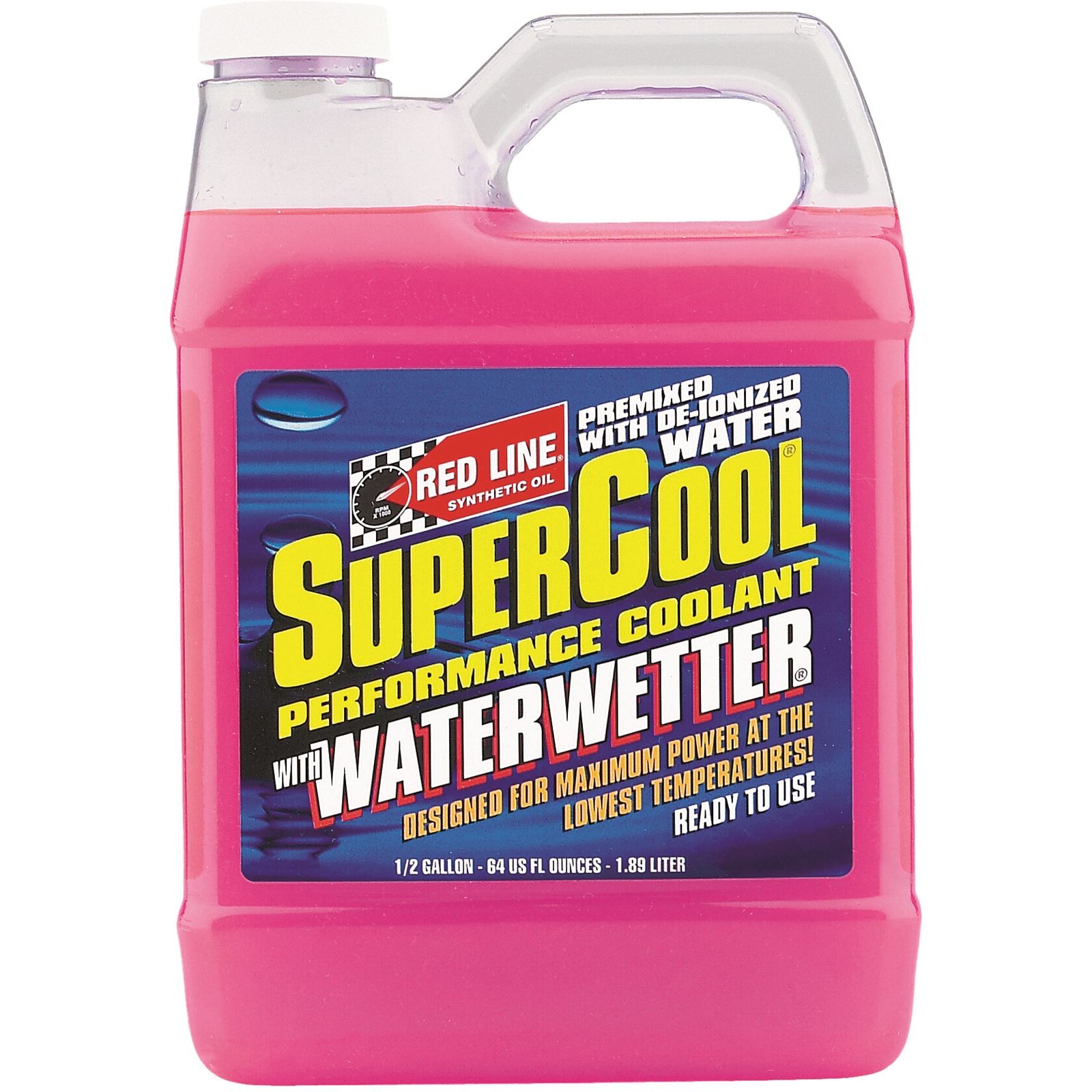 Red Line SuperCool Performance Coolant with Water Wetter – 1/2 Gallon 80205