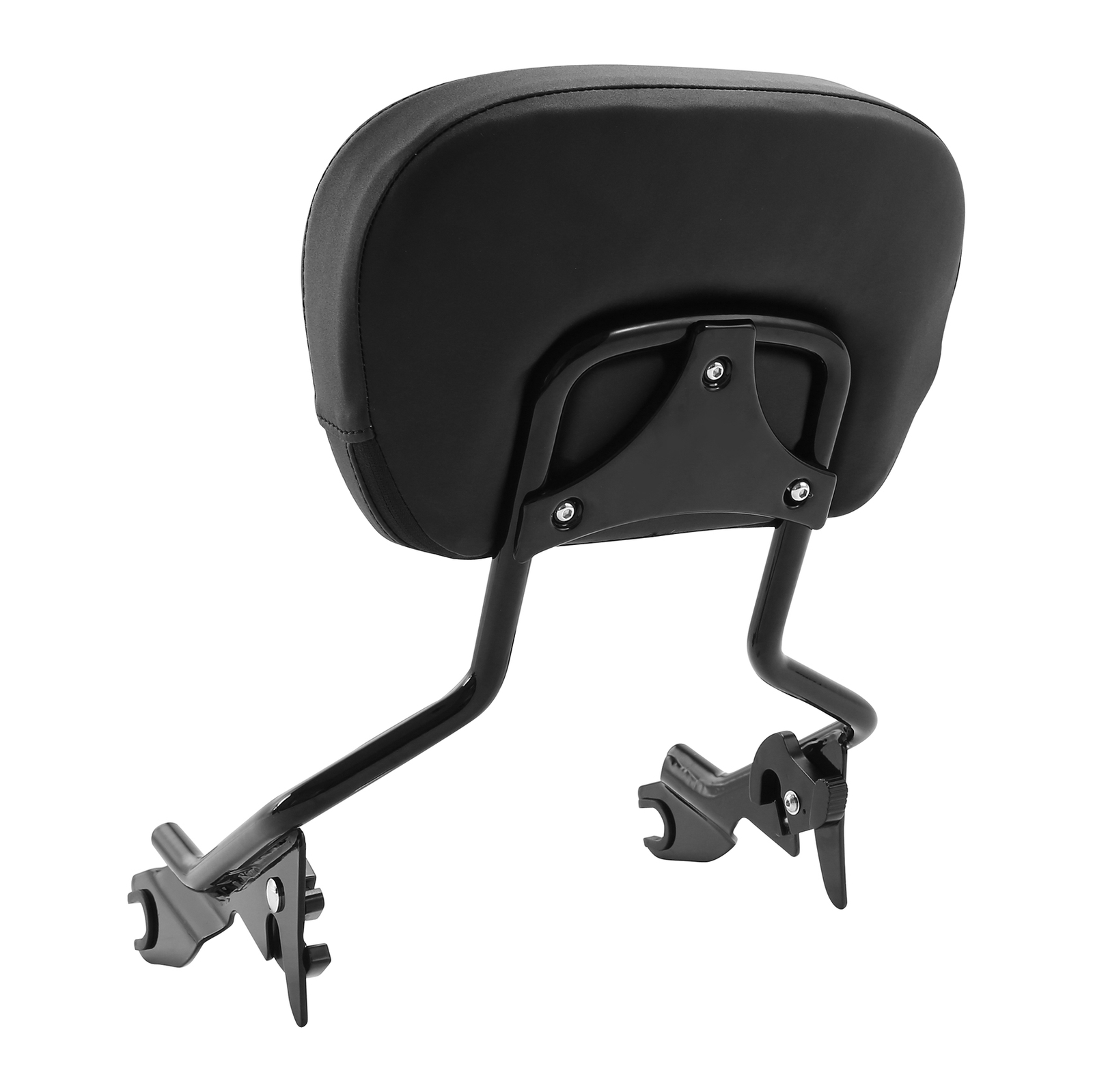 Black Detachable Backrest Sissy Bar Fit For Harley Touring Road King Glide 09-24