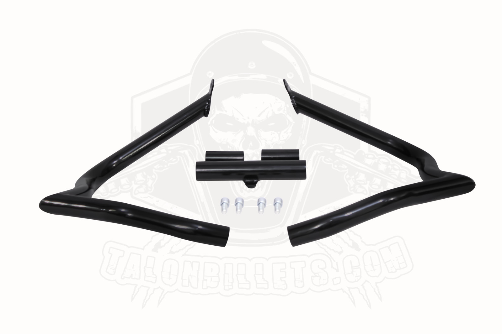 BLACK ENGINE GUARD HIGHWAY CRASH BAR 4 TOURING HARLEY ROAD KING GLIDE 2009-25