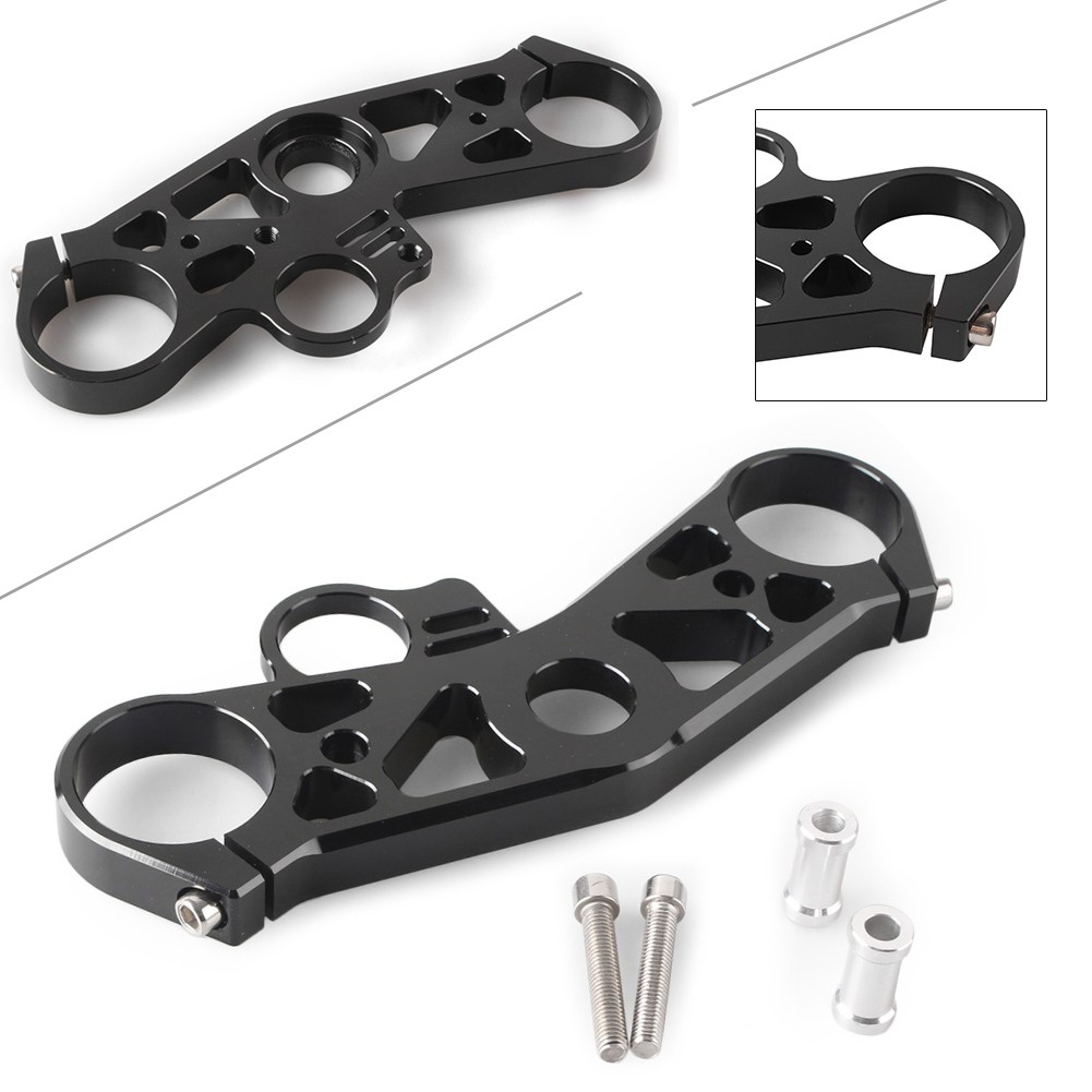 Front Upper Top Triple Tree Clamp For Yamaha YZF R6 2008-2016 Black Motorcycle