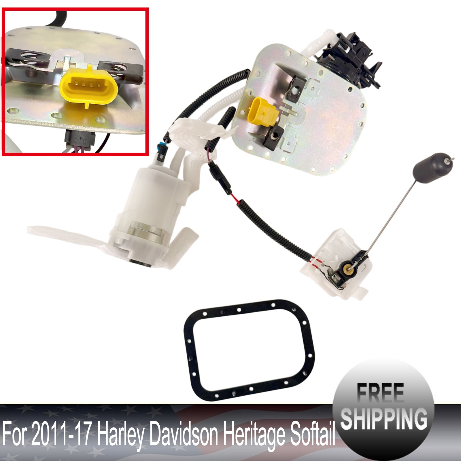 New Fuel pump Assembly For 2011-2017 Harley Davidson Heritage Softail 75211-08