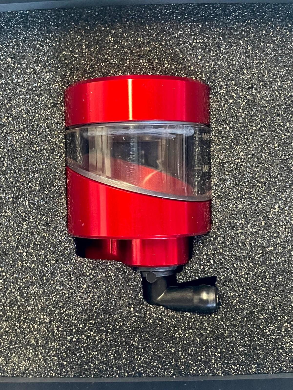 Ducati Performance by Rizoma Red Billet Aluminum Clutch Fluid Reservoir 96180511
