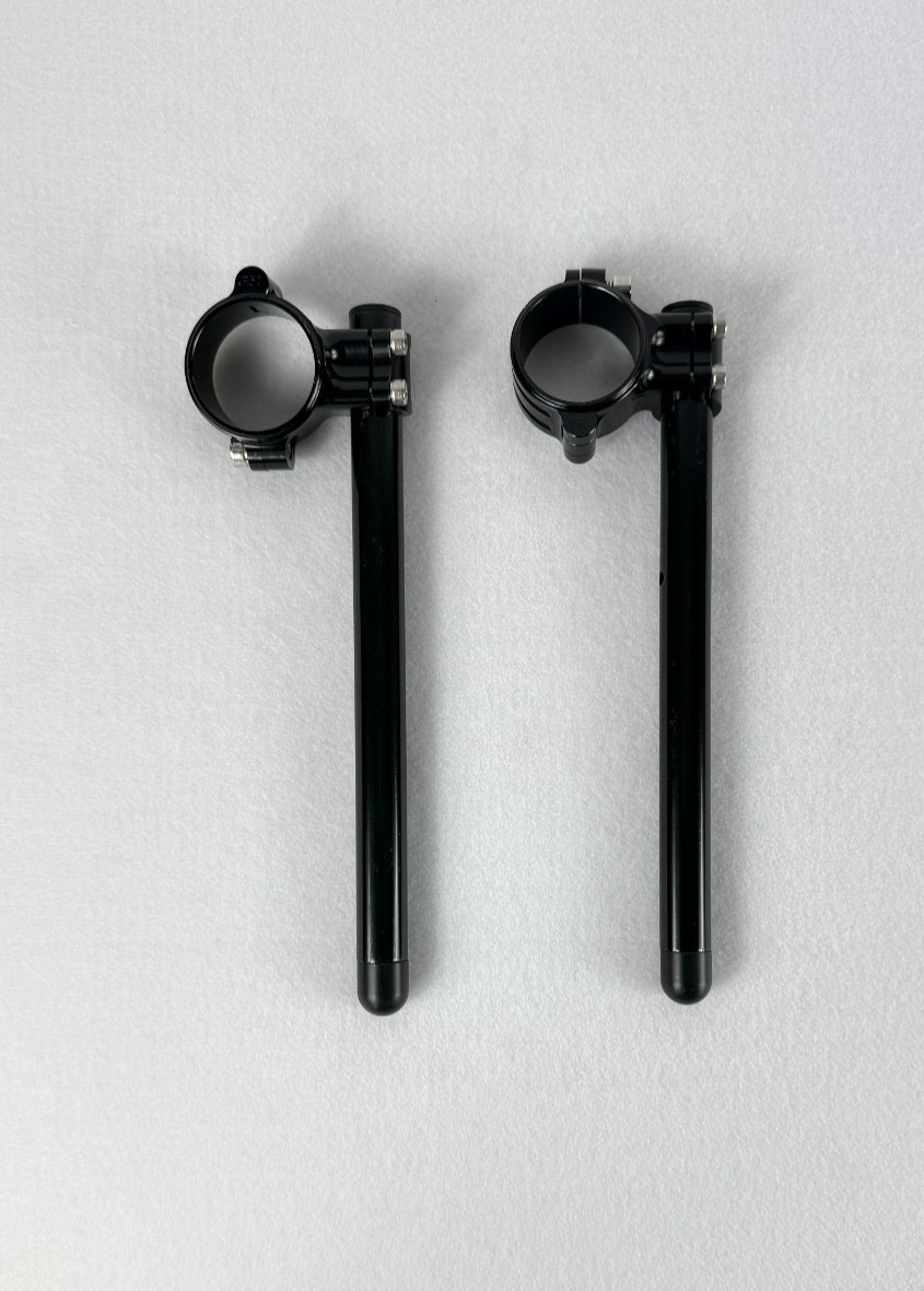 Vortex Clip-On Handlebars 50mm Black Set R50 L50 Sportbike