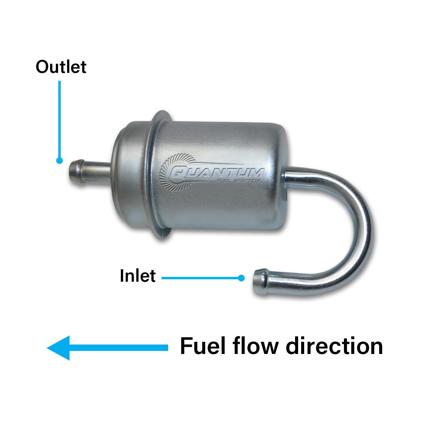 QFS Fuel Filter for 00-18 Honda CB CBR RVT1000R ST1300 VFR800 #16900-MBG-013