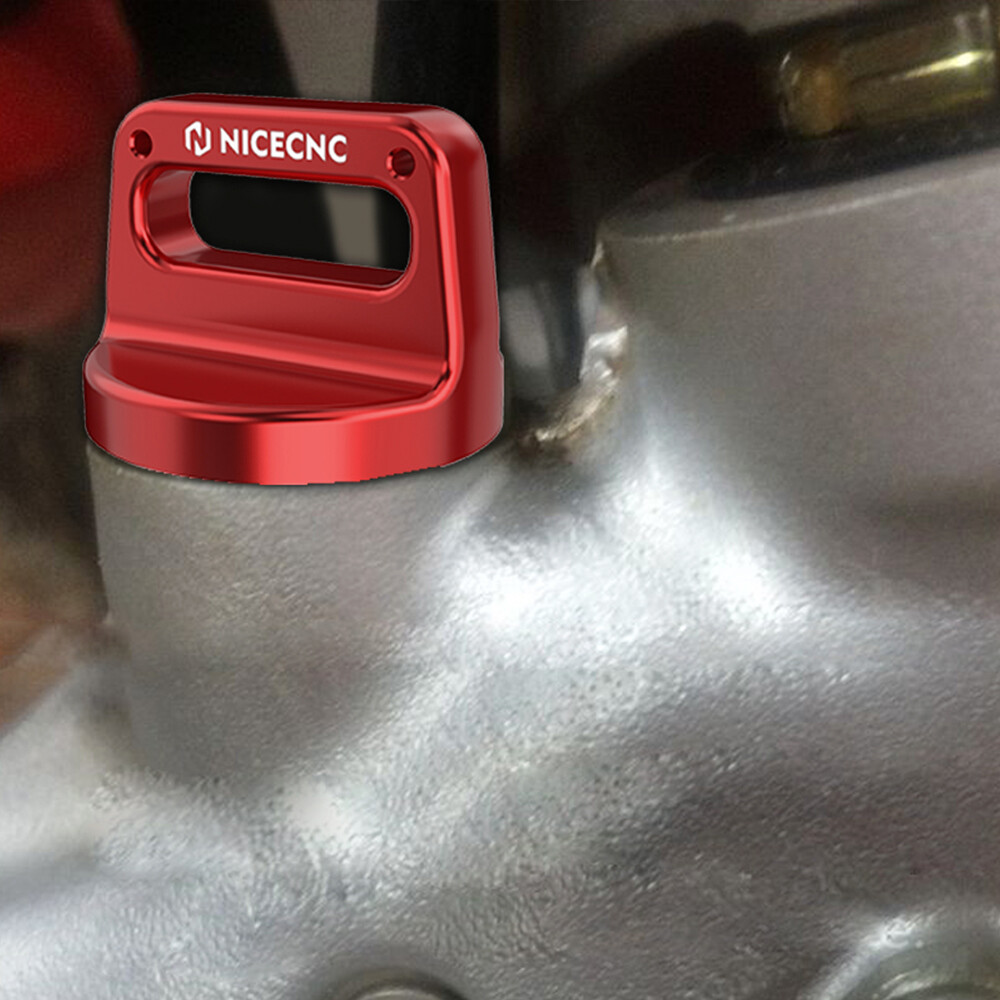 CNC Engine Oil Dipstick Dip Stick Plug For Honda XR 650R XR650R 2000-2007 Red